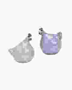 HERBORISTERIA Dekofigur Hühner lila kl