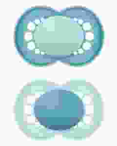 MAM Original Nuggi Sil 16-36m Boy 2 Stk