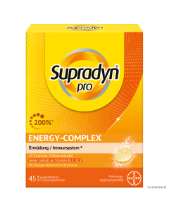 SUPRADYN pro energy-complex Brausetabl 45 Stk