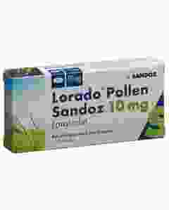 LORADO Pollen Sandoz Tabl 10 mg 10 Stk