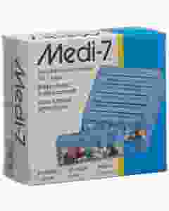 MEDI-7 Medikamentendosierer 7 Tage D/F/I blau