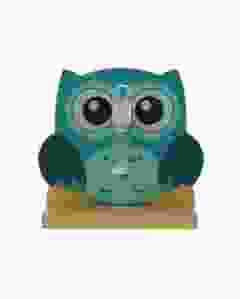 HERBORISTERIA Zahnputz-Uhr aus Holz EULE