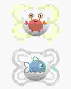 MAM Perfect Nuggi Sil 0-6m 2 Stk