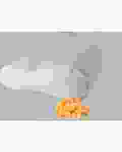 ELSA Flocken-Nackenkissen 50x11cm Velorsbe écru