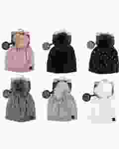 ANTONIO Mützen Ladies Pearls&Pom Pom