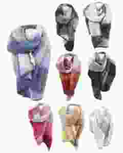 ANTONIO Schals Three Colour