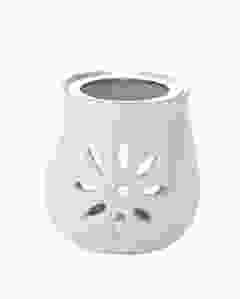 AROMALIFE Räucherstövchen Blume Ton mit Sieb