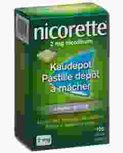 NICORETTE Original Kaudepots 2 mg 105 Stk