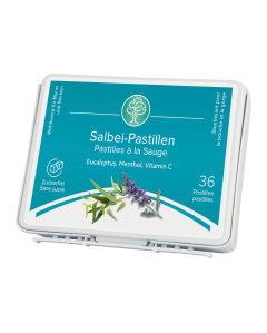 SALBEI PASTILLEN o Zucker Ds 36 Stk