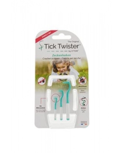 O'TOM Tick Twister Zeckenhaken DE/FR/IT 3 Stk