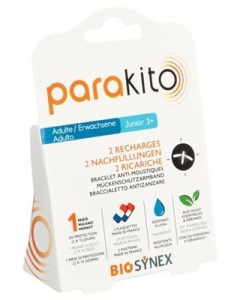 PARAKITO Nachfüllungen Pack 2 Plättchen