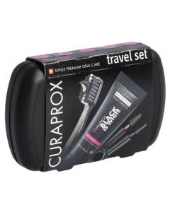 CURAPROX Travel Set Black is White