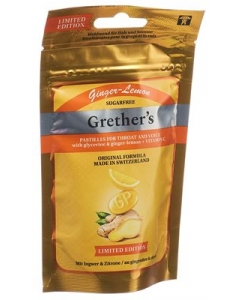 GRETHERS Ginger Lemon Past o Z Btl 75 g
