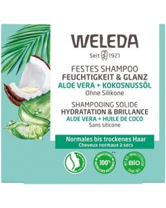 WELEDA Festes Shampoo Feuchtigkeit&Glanz 50 g