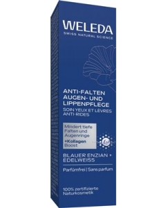WELEDA Augen&Lippen Anti-Falten bl Enz&Edelw 10 ml