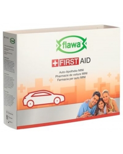 FLAWA Auto-Apotheke Mini Bag rot