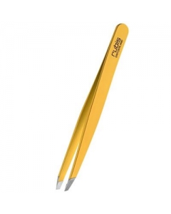 RUBIS Pinzette schräg Inox ocker