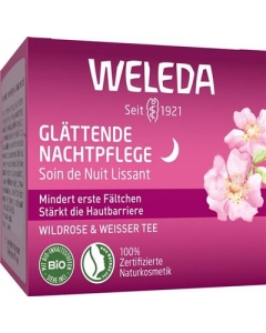 WELEDA Nachtpflege glättend Wildro&wei Tee 40 ml