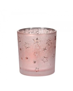 HERBORISTERIA Windlicht Stars Rose klein