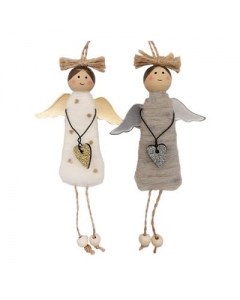 HERBORISTERIA Anhänger Engel Wooly