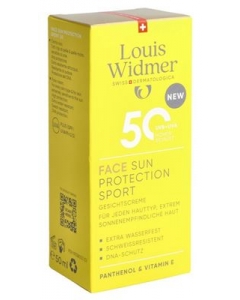 WIDMER Face Sun Protect Sport LSF50 parf 50 ml