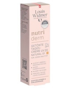 WIDMER Nutriderm get Tagescr UV20 nat o Parf 30 ml