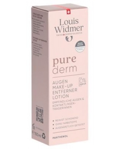 WIDMER Purederm Augen Make-up Ent Lot 100 ml