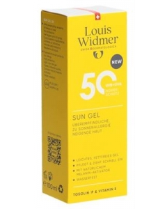 WIDMER Sun Gel LSF50 parf 100 ml