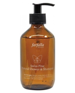 FARFALLA Swiss Pine Natural Shower&Shamp Tb 250 ml