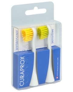 CURAPROX Hydrosonic Ersatzbü se gelb-grün 1 Paar