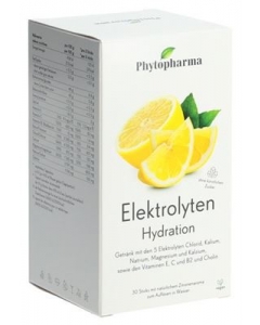 PHYTOPHARMA Elektrolyte Sticks Zitrone 30 Stk