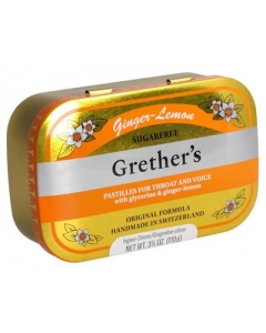 GRETHERS Ginger Lemon Past o Z Ds 110 g