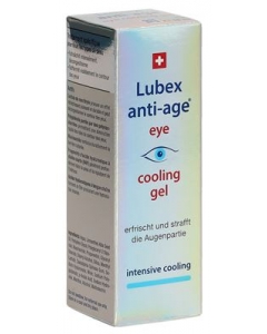 LUBEX ANTI-AGE eye cooling gel Disp 15 ml