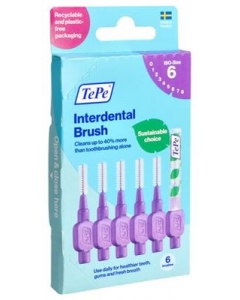 TEPE Interdental Brush 1.1mm violett 6 Stk