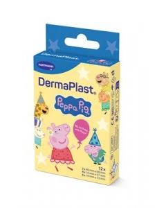 DERMAPLAST Kids 3 Grössen Peppa Pig 12 Stk