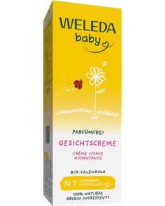 WELEDA BABY Gesichtscreme Calendula parfümfr 50 ml