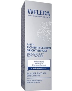 WELEDA Bright Serum Anti-Pigme bl Enz&Edelw 30 ml