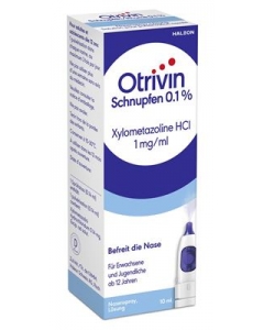 OTRIVIN Schnupfen Nasenspray 0.1 % (neu) 10 ml