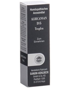 ALBICANSAN Tropfen D 5 Fl 10 ml