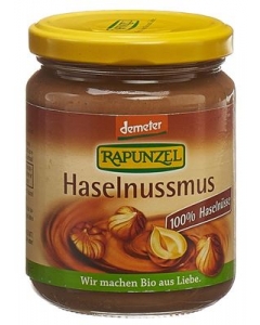 RAPUNZEL Haselnussmus Glas 250 g