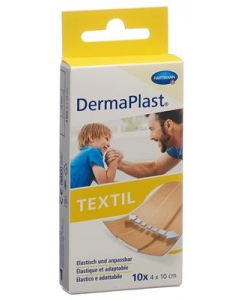 DERMAPLAST Text Schnellverb 4x10cm bei Box 10 Stk