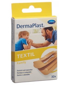 DERMAPLAST Text Family Strips ass Box 32 Stk