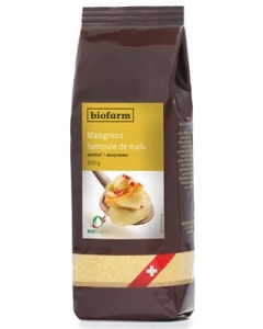 BIOFARM Maisgriess mittel Knospe Btl 500 g