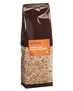 BIOFARM Dinkelflocken Knospe Btl 500 g