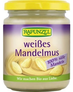 RAPUNZEL Mandelmus weiss Bio Glas 250 g
