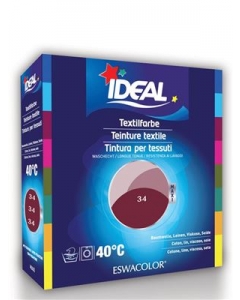 IDEAL MAXI Baumwolle Color No34 bordeaux