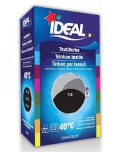 IDEAL MINI Baumwolle Color No13 schwarz