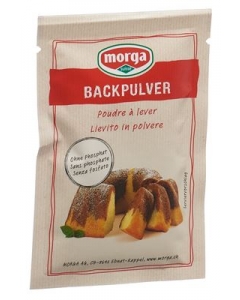 MORGA Backpulver ohne Phosphat Btl 22 g
