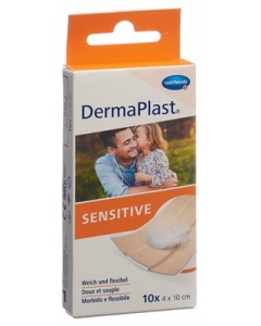 DERMAPLAST Sens Schnellverb 4x10cm bei Box 10 Stk