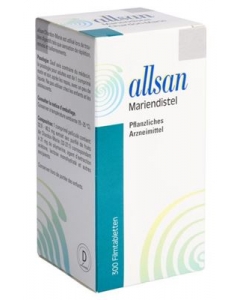 ALLSAN Mariendistel Filmtabl Ds 300 Stk